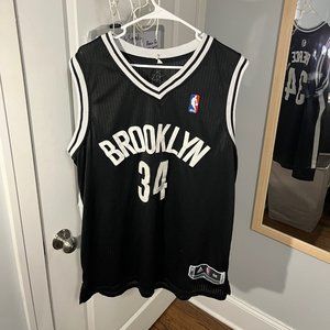 Brooklyn Nets Paul Pierce NBA Throwback Jersey Size XL